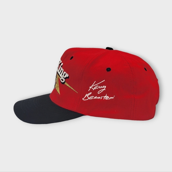 Vintage Bud King Kenny Bernstein Signature Snapback Hat - Picture 3 of 6